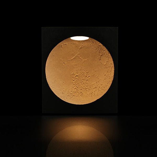 Moonlight Concrete Night Lamp – Lunar-Inspired Ambient Light for Bedroom, Weddings & Special Occasions