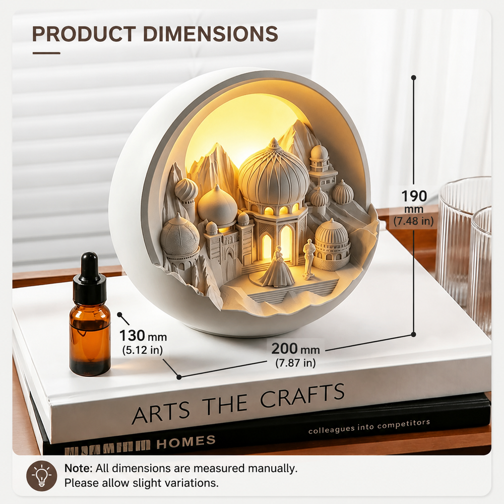 Romantic Scented Night Light Gift Set – Aromatherapy Bedside Lamp for Bedroom, Weddings & Special Occasions