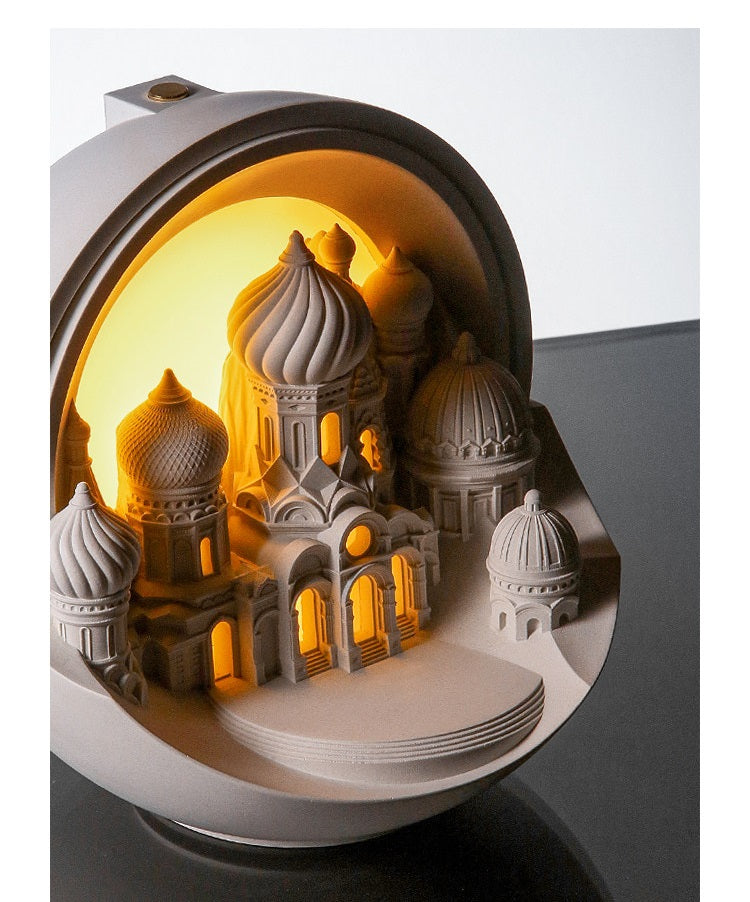 Mocha Scented Aroma Lamp – Romantic Night Light & Flameless Aromatherapy for Bedroom, Weddings, and Special Occasions