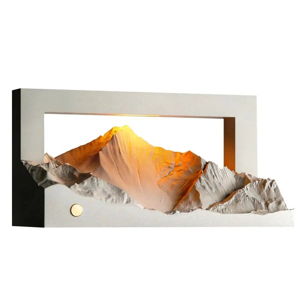 Golden Sunrise Aromatherapy Night Light – Concrete Scented Bedroom Lamp with Warm Ambient Glow
