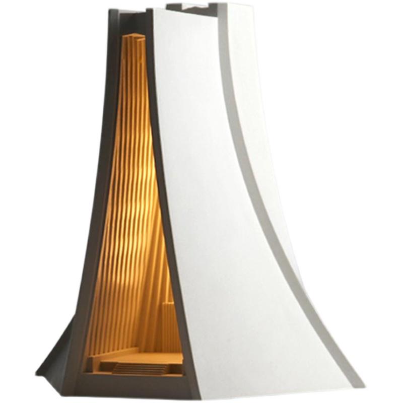 Luce Chapel Night Light – Architectural Concrete Ambient Lamp for Wedding, Engagement & Home Decor