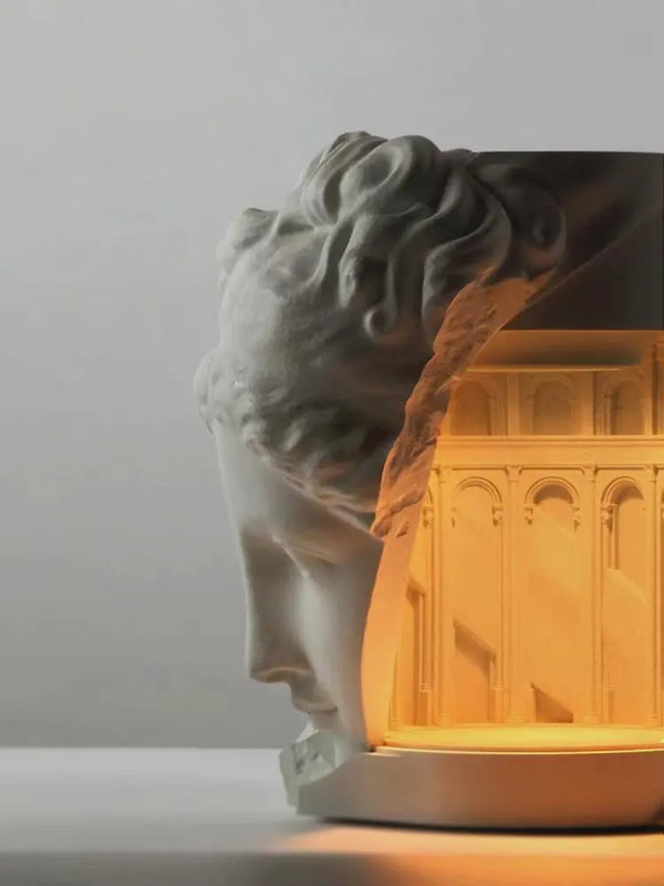 Venus Sculpture Candle Warmer Lamp – Classical Art Flameless Wax Warmer, Romantic Ambient Home Decor Night Light