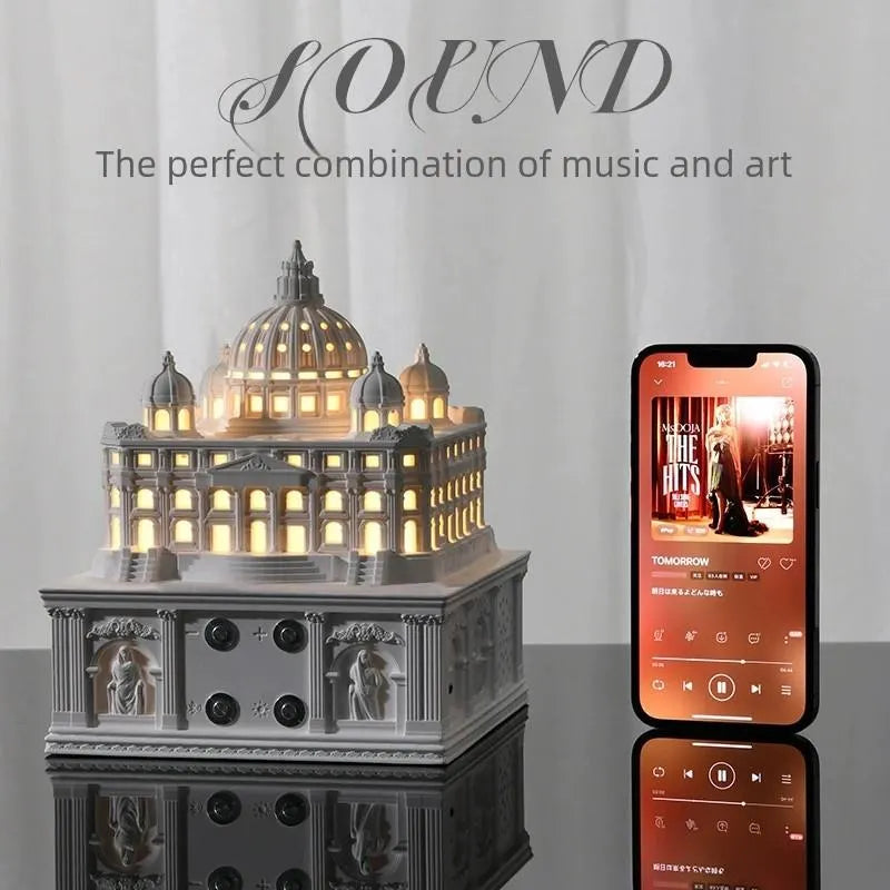 Church Night Lamp – Romantic Architectural USB Bedside Light for Cozy Bedroom & Home Decor