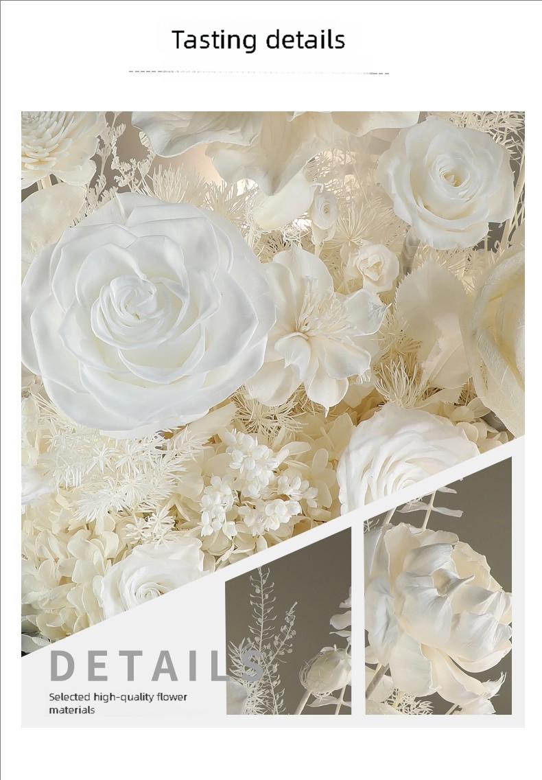 White Dream Preserved Flower Gift Box – Luxury Eternal Rose Bouquet